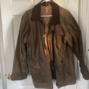 Filson tin cloth coat